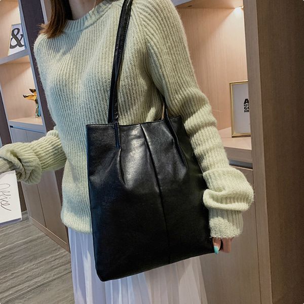 large volume womens big bag patchwork 2020 new style korean style simple single shoulder fashionable handbag tote bag
large volume womens big bag patchwork 2020 new style korean style simple single shoulder fashionable handbag tote bag