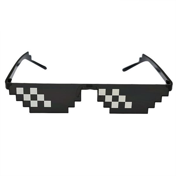 vintage glasses 8 bit mlg pixelated sunglasses men women brand designer thug life party eyeglasses mosaic eyewear, White;black
vintage glasses 8 bit mlg pixelated sunglasses men women brand designer thug life party eyeglasses mosaic eyewear, White;black