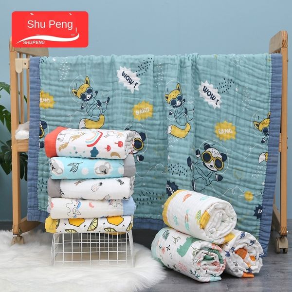 gauze 6-layer baby bath towel gauze bath towel all-cotton washable summer quilt children's infant printed baby quilt
gauze 6-layer baby bath towel gauze bath towel all-cotton washable summer quilt children's infant printed baby quilt