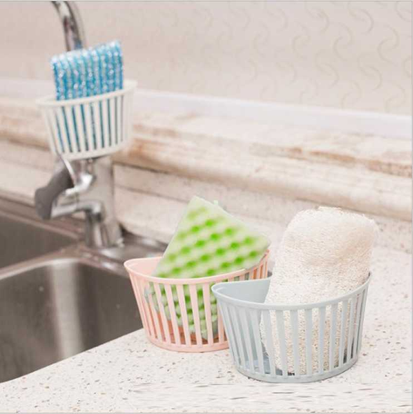 new type of small dripping storage basket can be buckled kitchen sink plastic sponge rack bathroom nozzle tube placement
new type of small dripping storage basket can be buckled kitchen sink plastic sponge rack bathroom nozzle tube placement