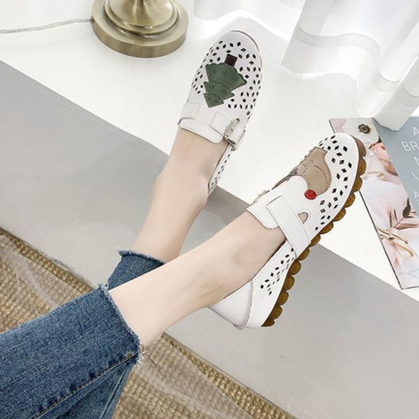 women's shoes summer shoes 2020 new muffin thick bottom wild net red fashion fawn casual hollow peas, Black
women's shoes summer shoes 2020 new muffin thick bottom wild net red fashion fawn casual hollow peas, Black