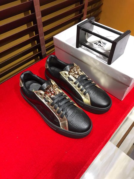 2020o limited edition leather men's outdoor casual shoes large size fashion wild lace up sneakers low-comfortable breathable tide s, Black
2020o limited edition leather men's outdoor casual shoes large size fashion wild lace up sneakers low-comfortable breathable tide s, Black
