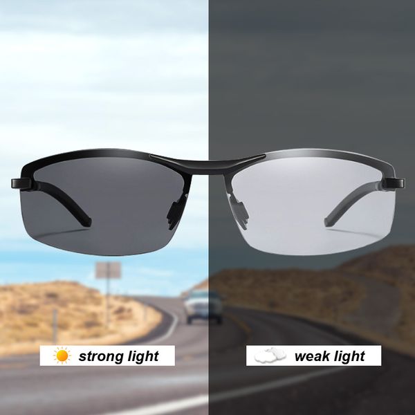 2020 pchromic sunglasses men day night-vision polarized chameleon glasses driving fishing uv400 sun glasses square frame, White;black
2020 pchromic sunglasses men day night-vision polarized chameleon glasses driving fishing uv400 sun glasses square frame, White;black