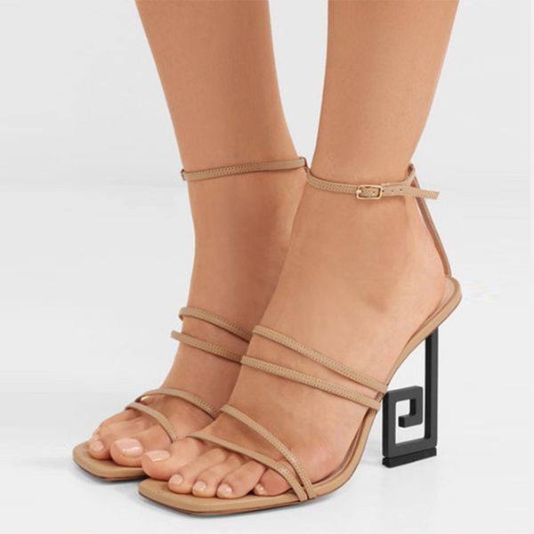 nude women sandals strange style heel dress shoes woman high heels ankle strap women pumps summer gladiator sandal, Black
nude women sandals strange style heel dress shoes woman high heels ankle strap women pumps summer gladiator sandal, Black