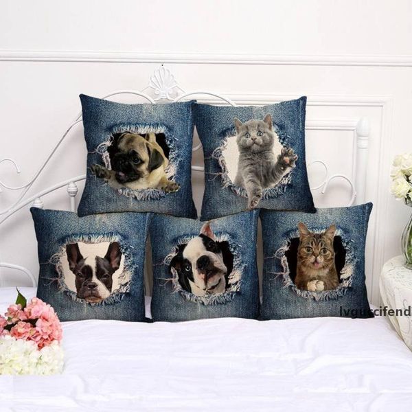 ripped jean pet cat dog pillow case cushion cover linen cotton throw square pillowcase cover home decor 100g
ripped jean pet cat dog pillow case cushion cover linen cotton throw square pillowcase cover home decor 100g