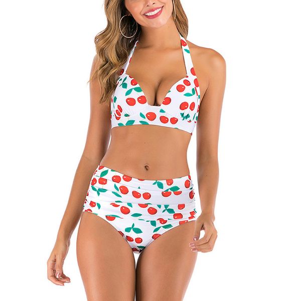 flamingo womens swimsuit 2020 stripe bikini 15style cherry leaf pattern swimwear women high waist solid color bikini, White;black
flamingo womens swimsuit 2020 stripe bikini 15style cherry leaf pattern swimwear women high waist solid color bikini, White;black
