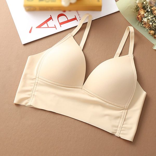 bras ice silk bralette seamless deep v lace bra solid wireless ultra thin underwear soft triangle cup for women, Red;black
bras ice silk bralette seamless deep v lace bra solid wireless ultra thin underwear soft triangle cup for women, Red;black