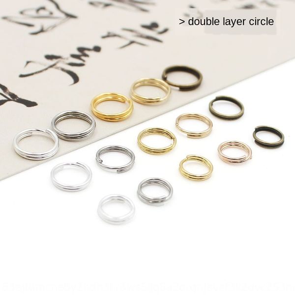 diy bracelet accessories material multi-size opening diy beads accessories beads double double connection ring closed ring 500g, Silver
diy bracelet accessories material multi-size opening diy beads accessories beads double double connection ring closed ring 500g, Silver