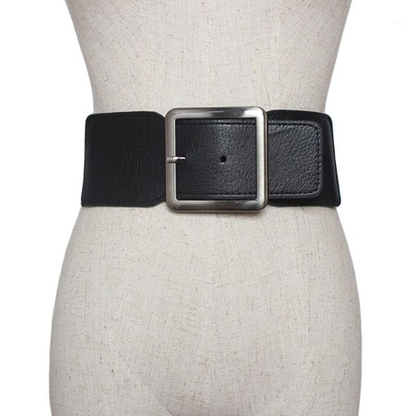 belt women big wide metal buckle pu leather high stretch wide waistband waist elastic belt ceinture femme for dresses1, Black;brown
belt women big wide metal buckle pu leather high stretch wide waistband waist elastic belt ceinture femme for dresses1, Black;brown