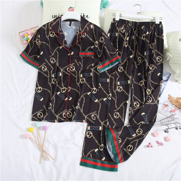 mchgl thin women's casual suit season new simple trendy pajamas personalized fashion comfortable smooth clothes home clothes home furni, Blue;red
mchgl thin women's casual suit season new simple trendy pajamas personalized fashion comfortable smooth clothes home clothes home furni, Blue;red