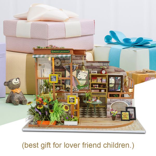 cutebee doll furniture diy miniature house room box theatre toys for children casa dollhouse s02a y200414 
cutebee doll furniture diy miniature house room box theatre toys for children casa dollhouse s02a y200414