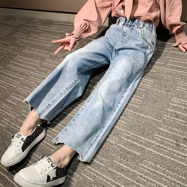 5kv8i girls' jeans 2020 jeans wide leg new medium and large children's western style wide leg pants korean style straight loose lo, Blue
5kv8i girls' jeans 2020 jeans wide leg new medium and large children's western style wide leg pants korean style straight loose lo, Blue