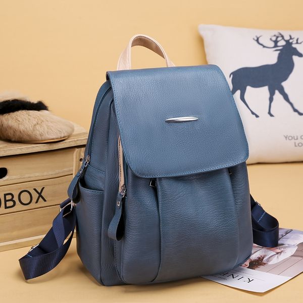 new 2019 korean women's pu soft leather travel bag backpack women's fashion all-match travel bag outdoor waterproof backpack
new 2019 korean women's pu soft leather travel bag backpack women's fashion all-match travel bag outdoor waterproof backpack
