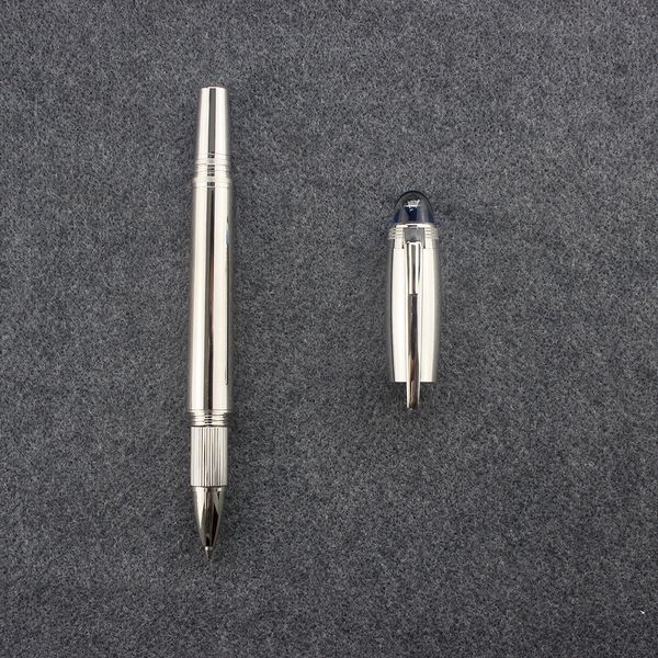 silver grey rollerball pen blue crystal cap men handmade vintage stationery products school office supplies metal roller pens gift 140mm, Blue;orange
silver grey rollerball pen blue crystal cap men handmade vintage stationery products school office supplies metal roller pens gift 140mm, Blue;orange