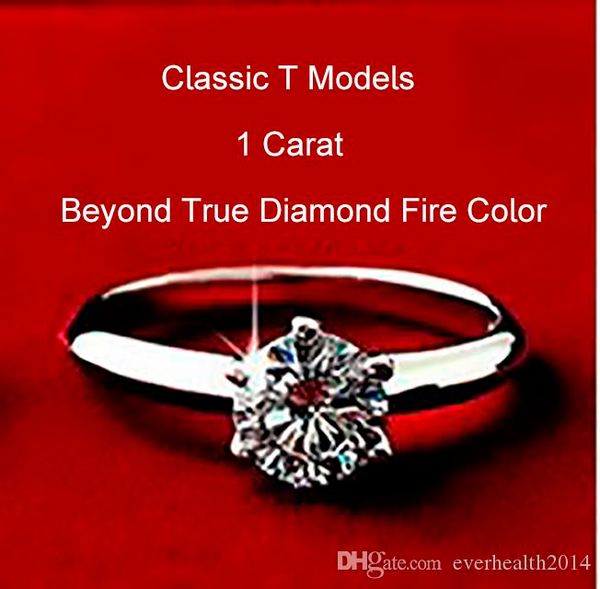 europe-american creative 6 claws sona female diamond ring 1 karat diamond 925 silver plated with pt950 wedding or engagement friend gift, Golden;silver
europe-american creative 6 claws sona female diamond ring 1 karat diamond 925 silver plated with pt950 wedding or engagement friend gift, Golden;silver