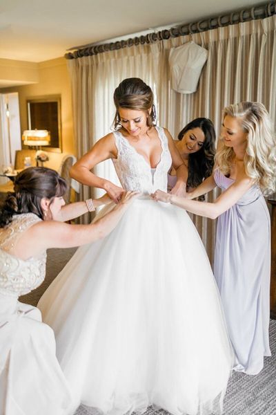 lace wedding dresses deep v neck open backless crystals beading belt a line floor length princess bridal gowns custom plus size, White
lace wedding dresses deep v neck open backless crystals beading belt a line floor length princess bridal gowns custom plus size, White