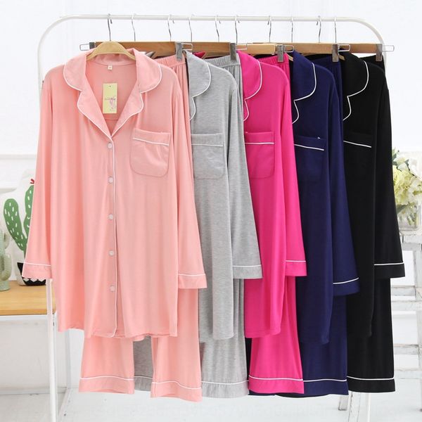 new v-neck long sleeve suit modal cardigan pajamas women plus fat plus size loose home clothes home furnishing clothing clothes, Blue;red
new v-neck long sleeve suit modal cardigan pajamas women plus fat plus size loose home clothes home furnishing clothing clothes, Blue;red