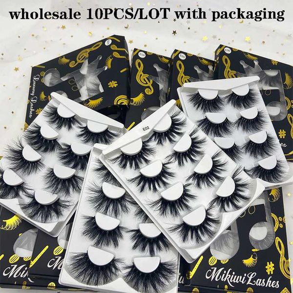mikiwi wholesale 25mm 4 pairs in one tray 3d mink lashes 10pc big dramatic volumn eyelashes strip thick handmade false eyelash
mikiwi wholesale 25mm 4 pairs in one tray 3d mink lashes 10pc big dramatic volumn eyelashes strip thick handmade false eyelash