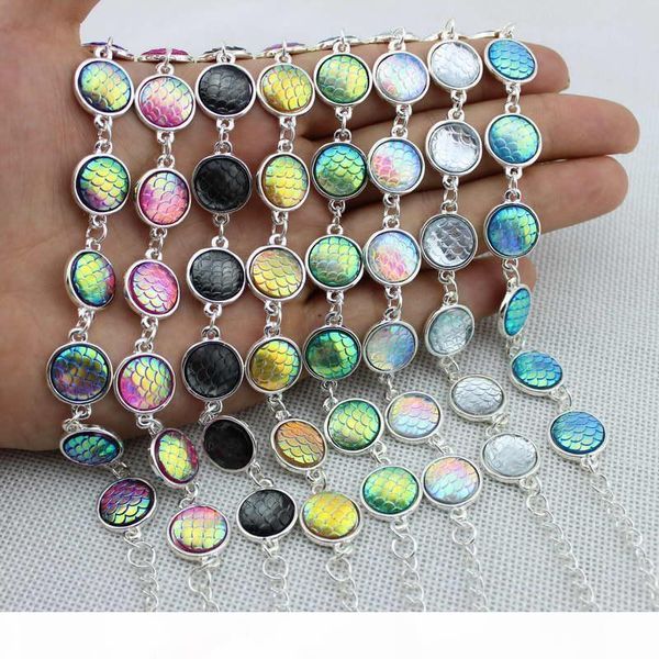 wholesale-mermaid scale bracelets dragon scales bracelets boho mermaid jewelry, White
wholesale-mermaid scale bracelets dragon scales bracelets boho mermaid jewelry, White