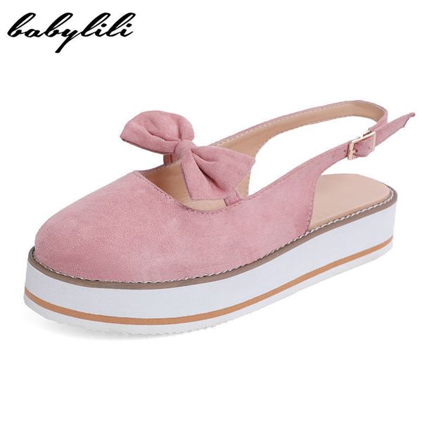 summer women flat shoes pink female lazy sandal with bow lady platform sandals black velvet round head belt buckle exposed heel
summer women flat shoes pink female lazy sandal with bow lady platform sandals black velvet round head belt buckle exposed heel