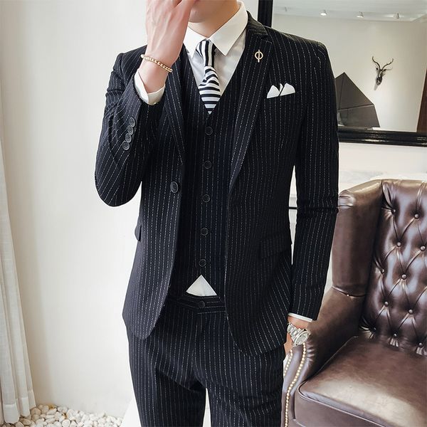 small suit men's suits the groom wedding dress business cultivate one's morality, White;black
small suit men's suits the groom wedding dress business cultivate one's morality, White;black