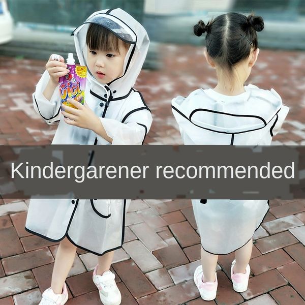 un622 children's raincoat girl's kindergarten baby boy's 3-year-old protectioncloak protection children's transparent pr, Black
un622 children's raincoat girl's kindergarten baby boy's 3-year-old protectioncloak protection children's transparent pr, Black