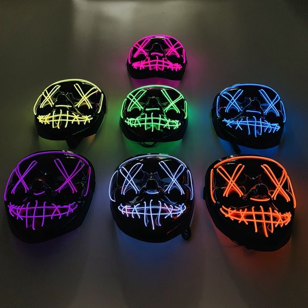 halloween masquerade party light up led masks neon funny masks festival cosplay costume prop in the dark horror glowing masker
halloween masquerade party light up led masks neon funny masks festival cosplay costume prop in the dark horror glowing masker