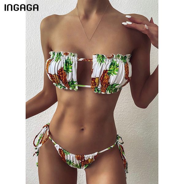 ingaga бандо без бретелек бикини купальники 2020 купальники женщины cut out biquini купальниках ruched купальщицы тетива swim suit женский, White;black
ingaga бандо без бретелек бикини купальники 2020 купальники женщины cut out biquini купальниках ruched купальщицы тетива swim suit женский, White;black