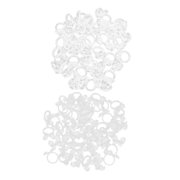 150x clear color display rings for false nail art polish uv gel tips showing
150x clear color display rings for false nail art polish uv gel tips showing