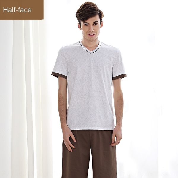 bvskt half-face shopping mall clothing outdoor clothing summer new cotton couple casual outdoor wear home clothes men's short-sleeved v, Black;brown
bvskt half-face shopping mall clothing outdoor clothing summer new cotton couple casual outdoor wear home clothes men's short-sleeved v, Black;brown