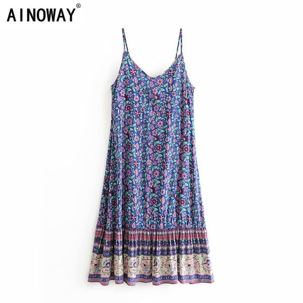 vintage chic women floral print sleeveless strap beach bohemian dresses ladies rayon cotton boho midi dress vestidos, Black;gray
vintage chic women floral print sleeveless strap beach bohemian dresses ladies rayon cotton boho midi dress vestidos, Black;gray