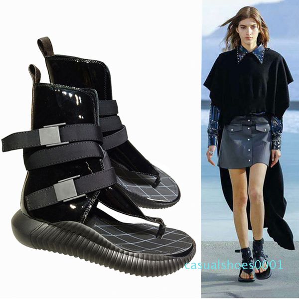 women designer shoes flat heel rome sandals breathable summer flip flops rivet gladiator sandal fashion genuine leather rubber sole lllc01, Black
women designer shoes flat heel rome sandals breathable summer flip flops rivet gladiator sandal fashion genuine leather rubber sole lllc01, Black