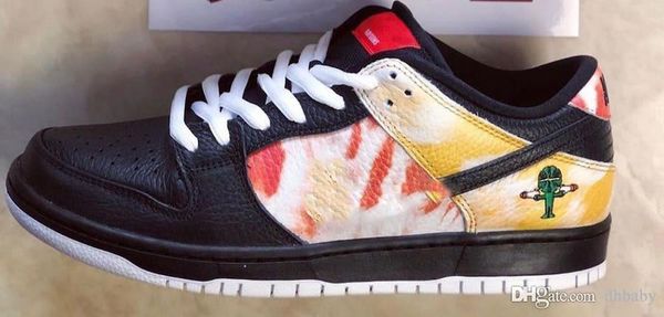 authentic sb dunk low tie-dye raygun running shoes black orange flash men sports sneakers bq6832-001 with box
authentic sb dunk low tie-dye raygun running shoes black orange flash men sports sneakers bq6832-001 with box