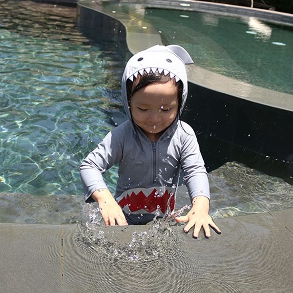 de02i summer children's swimsuit 1 boys and girls 2 sun protection swimsuit body clothes body clothes 3-year-old male treasure 4 spring, Black
de02i summer children's swimsuit 1 boys and girls 2 sun protection swimsuit body clothes body clothes 3-year-old male treasure 4 spring, Black