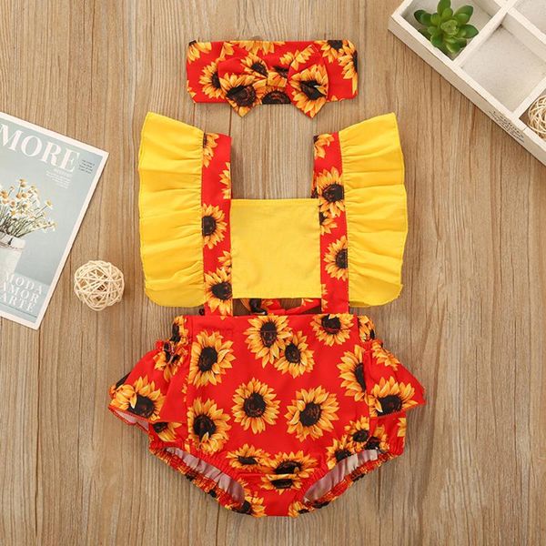 newborn infant baby girls boys summer clothes sleeve ruffled sunflower print romper bodysuit outfits kid girls clothes, Blue
newborn infant baby girls boys summer clothes sleeve ruffled sunflower print romper bodysuit outfits kid girls clothes, Blue