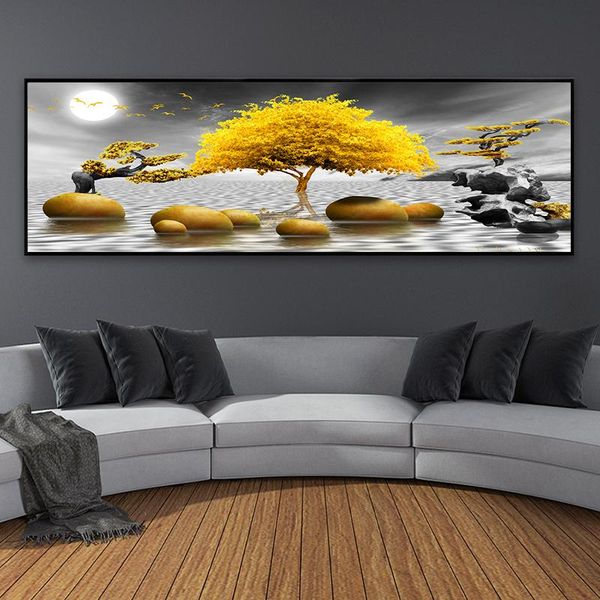 modern golden abstract landscape art golden tree and stone pictures painting wall art for living room home decor (no frame
modern golden abstract landscape art golden tree and stone pictures painting wall art for living room home decor (no frame
