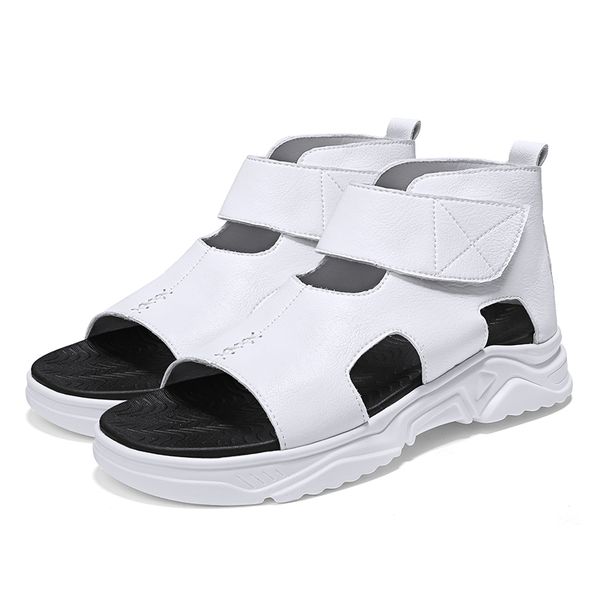 classic summer sandals men's leather sandals casual breathable outdoor leather and slippers wild style flat shoes, Black
classic summer sandals men's leather sandals casual breathable outdoor leather and slippers wild style flat shoes, Black