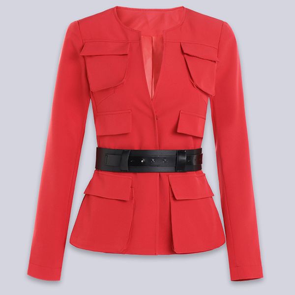 women's trench coats 2021 europe and america high waist loose red color banquet western style sweet temperament long sleeve coat design, Tan;black
women's trench coats 2021 europe and america high waist loose red color banquet western style sweet temperament long sleeve coat design, Tan;black