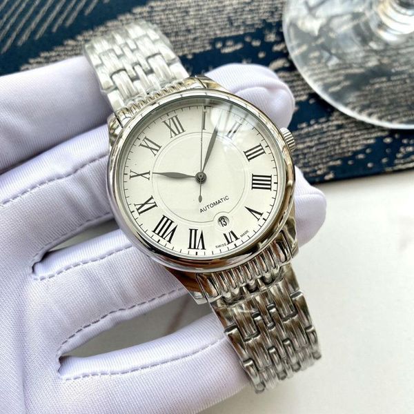 39*12mm men's watches 316l stainless steel stainless strap mechanical movement for women waterproof special wristwatches 131, Slivery;brown
39*12mm men's watches 316l stainless steel stainless strap mechanical movement for women waterproof special wristwatches 131, Slivery;brown
