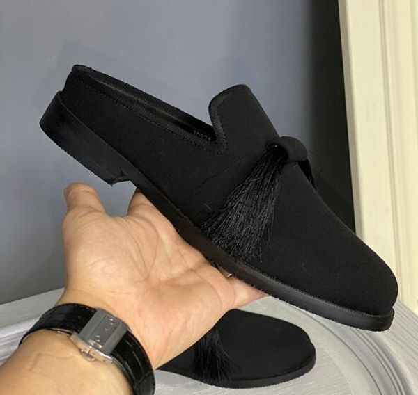 new arrival fashion tassel slipper shoes for men handmade cloth summer black casual mules men slippers
new arrival fashion tassel slipper shoes for men handmade cloth summer black casual mules men slippers
