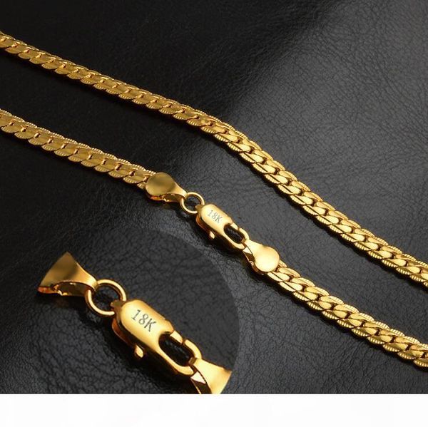 fashion mens womens jewelry 5mm 18k gold plated chain necklace bracelet luxury miami hip hop chains necklaces gifts accessories, Silver
fashion mens womens jewelry 5mm 18k gold plated chain necklace bracelet luxury miami hip hop chains necklaces gifts accessories, Silver