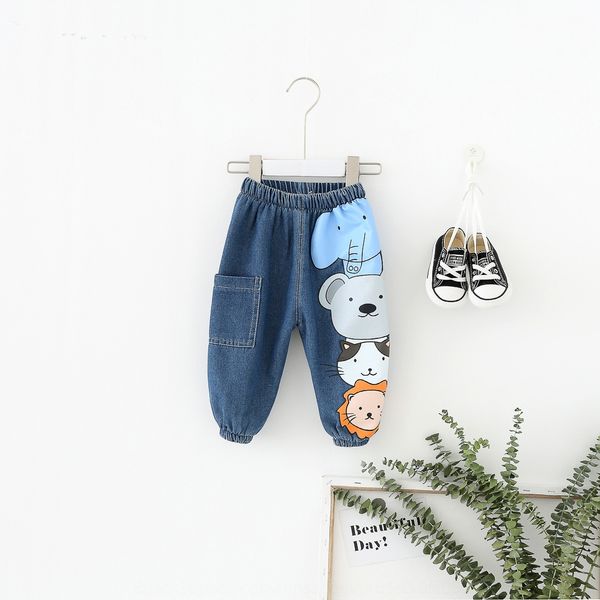 wear 2020 baby boy boy cartoon printed jeans wear children's children's korean style fleece all-match jeans dk181, Blue
wear 2020 baby boy boy cartoon printed jeans wear children's children's korean style fleece all-match jeans dk181, Blue