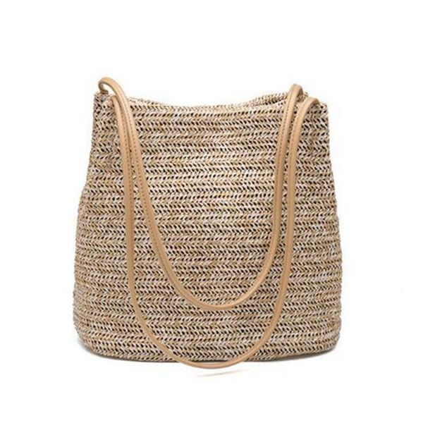лето женщины прочные плетение соломы пляжные сумки linen woven bucket bag grass повседневные сумки tote сумки вязание ротанг
лето женщины прочные плетение соломы пляжные сумки linen woven bucket bag grass повседневные сумки tote сумки вязание ротанг