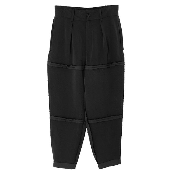 2020 european and american popular men's casual pants splicing and flanging pants original large size men's 27-44, Black
2020 european and american popular men's casual pants splicing and flanging pants original large size men's 27-44, Black