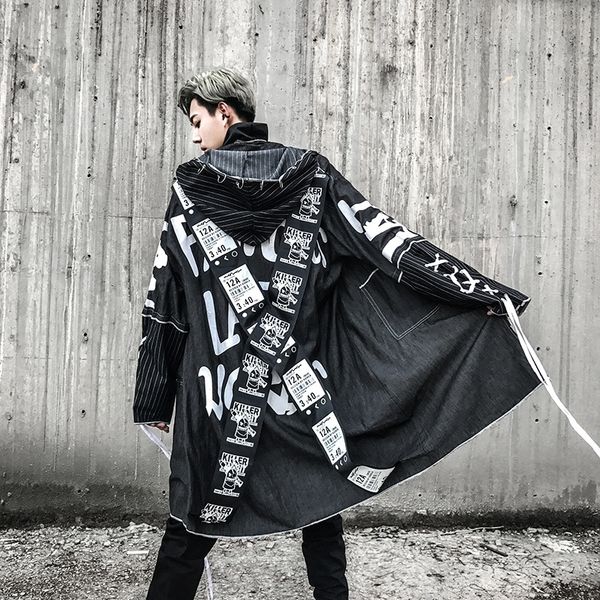 db8bu men's mid-length personalized korean windbreaker coat windbreaker style handsome trendy brand summer loose trendy style dark hip, Tan;black
db8bu men's mid-length personalized korean windbreaker coat windbreaker style handsome trendy brand summer loose trendy style dark hip, Tan;black