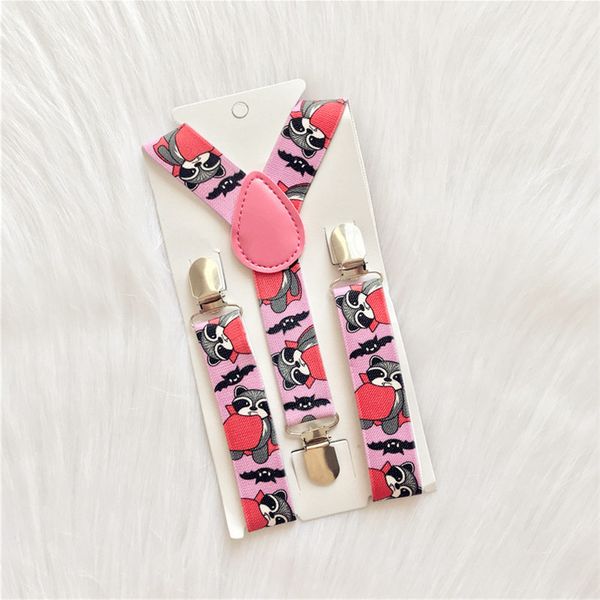 children raccoon cartoon cute suspenders baby boys and girls suspenders clip-on y-back braces elastic kids, Black;white
children raccoon cartoon cute suspenders baby boys and girls suspenders clip-on y-back braces elastic kids, Black;white