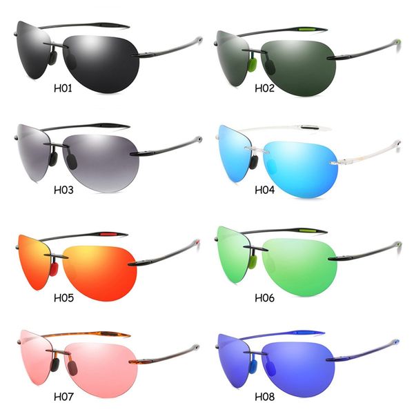 8 colors 2020 new fashion rimless sunglasses men frameless sun glasses for women sun protection, White;black
8 colors 2020 new fashion rimless sunglasses men frameless sun glasses for women sun protection, White;black