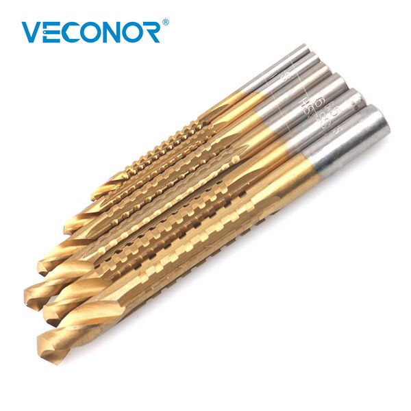 6pcs titanium coated high speed steel drill bits carpenter woodworking drilling cutter accessories grooving saw drill bits
6pcs titanium coated high speed steel drill bits carpenter woodworking drilling cutter accessories grooving saw drill bits