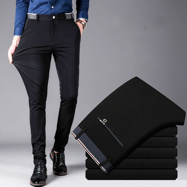 men slim fit pants 2020 fashion dress pants men leisure suits formal business office work trousers male pencil, White;black
men slim fit pants 2020 fashion dress pants men leisure suits formal business office work trousers male pencil, White;black