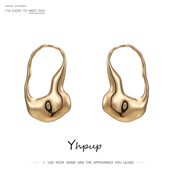 yhpup new trendy simple design geometric stud earrings zinc alloy brincos oorbellen for women office gift 2020, Golden;silver
yhpup new trendy simple design geometric stud earrings zinc alloy brincos oorbellen for women office gift 2020, Golden;silver